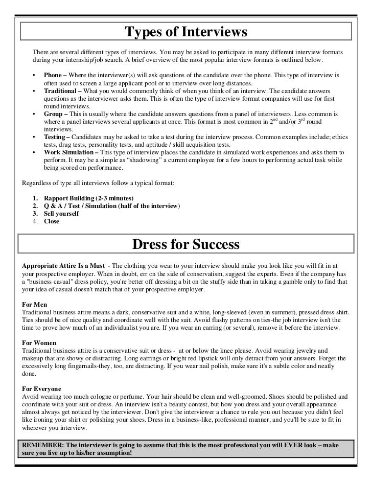 Business interview presentation image