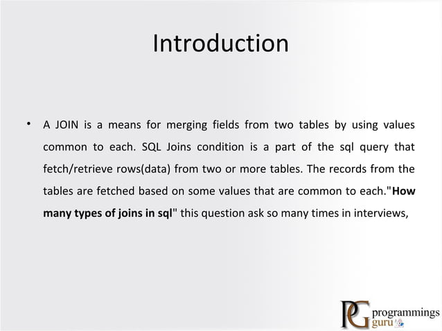 Types Of Join In Sql Server - Join With Example In Sql Server