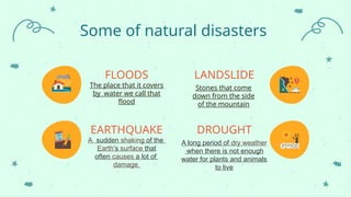 types-of-natural-disasters-class for teaching | PPTX