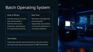 Comprehensive Overview of Operating System Types, Roles, and Examples ...