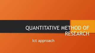 Ict Research Methods Methods TYPES-OF-RESEARCHES FOR BACHELOR OF SCIENCE IN Information Technology ...