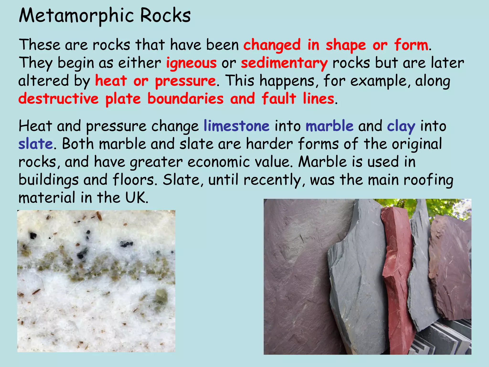 Types Of Rock And Their Distribution In The UK PPT types-of-rock-and-their-distribution-in-the-uk-ppt