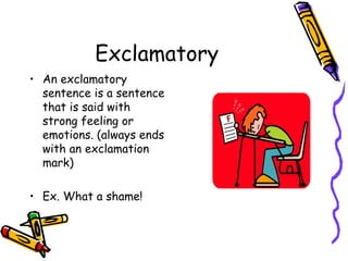 Types Of Sentences | PPT
