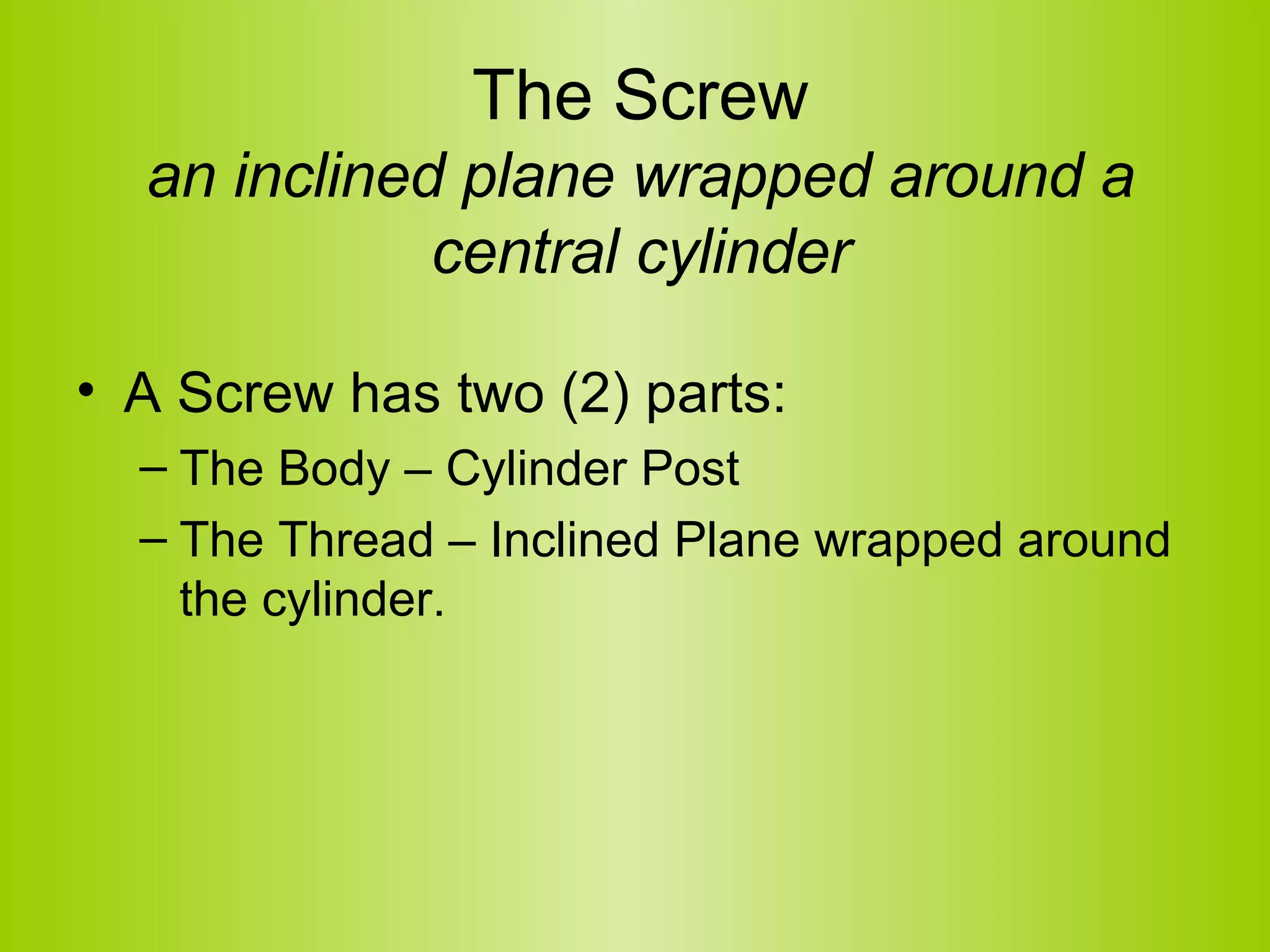 types of simple machines | PPT