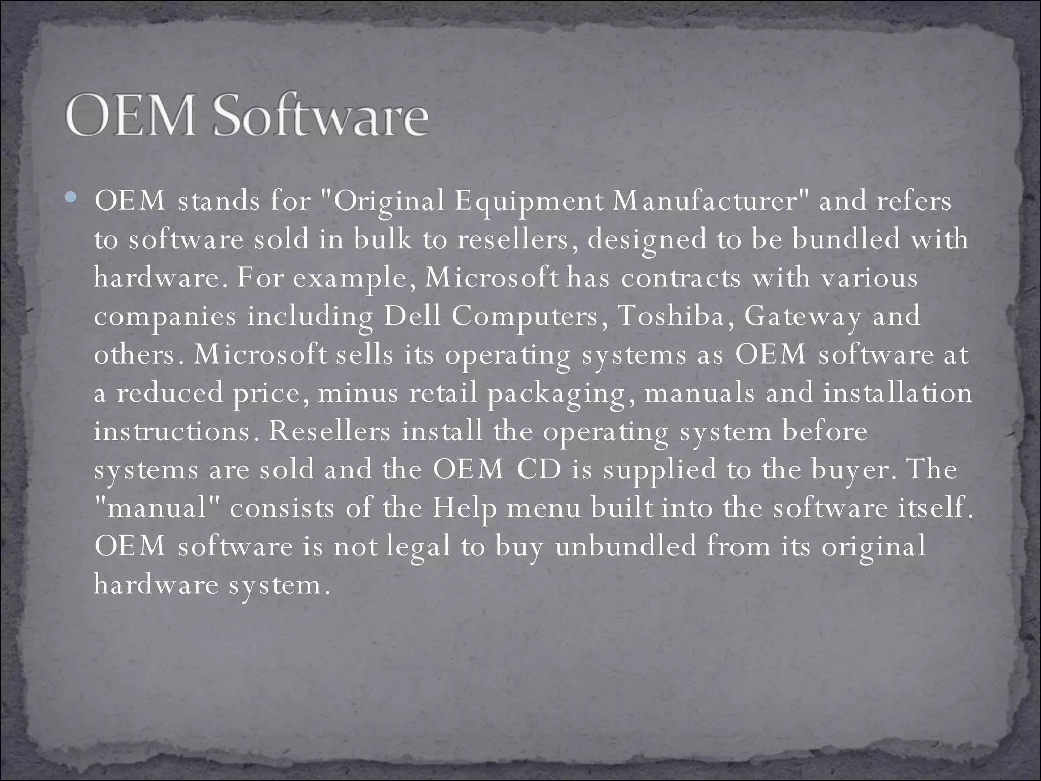 Types Of Software | PPS