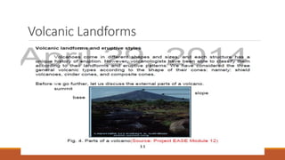 Volcanic Landforms
 