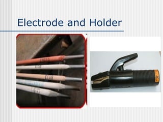 Electrode and Holder 
 