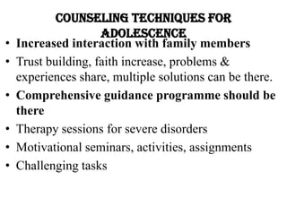 Types and areas of counseling multicultural counseling | PDF