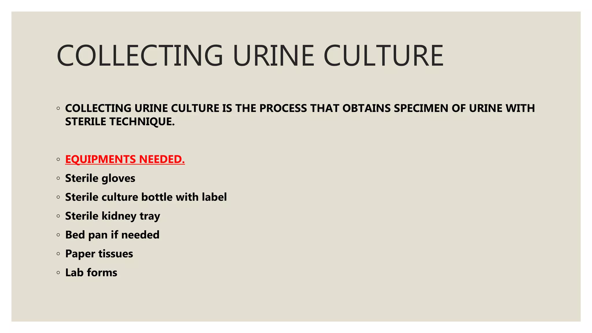 TYPES AND COLLECTION OF URINE SPECIMEN.pptx
