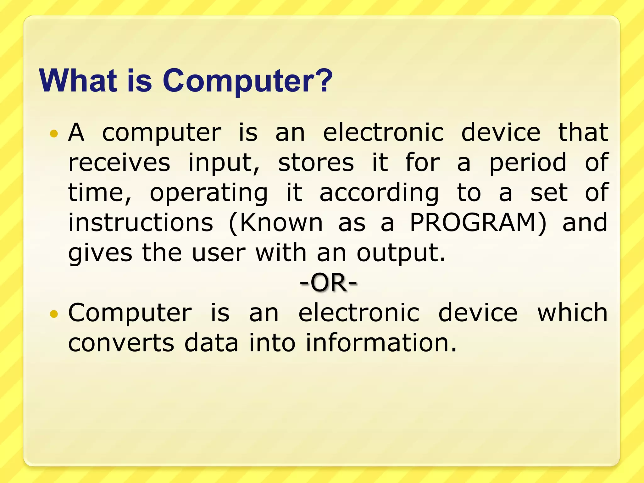 describe the difference between hardware and software