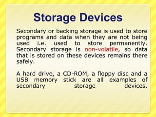 Output Devices 