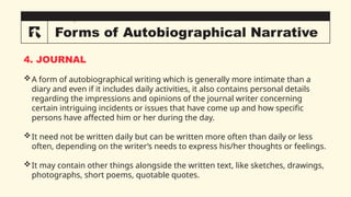 Types and Forms of Creative Non-fiction. PowerPoint | PPTX
