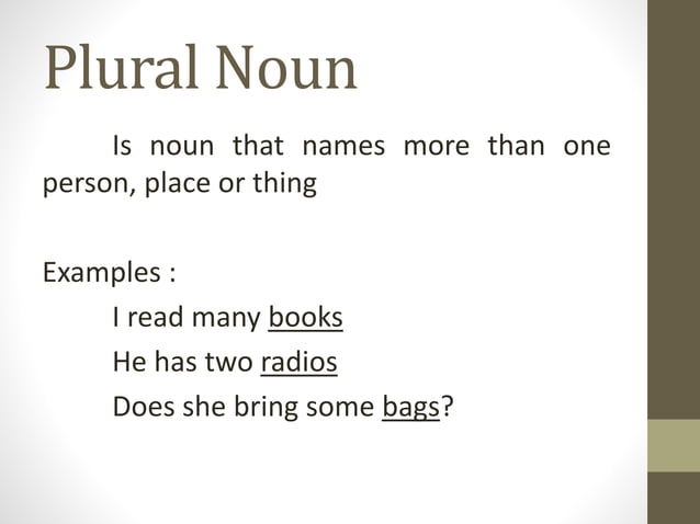 Types And Functions Of Noun PPT