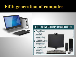 Types and generations of computer | PPT