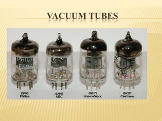 VACUUM TUBES
 