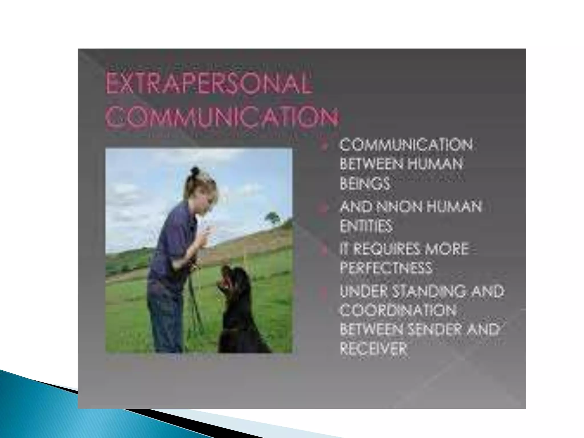 Types and levels of communication