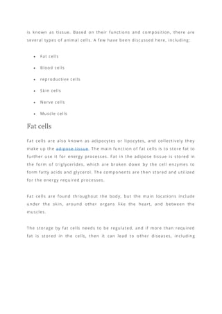Types and Structure of Animal Cell.pdf