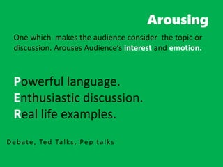 Types and Techniques of Presentation | PPTX