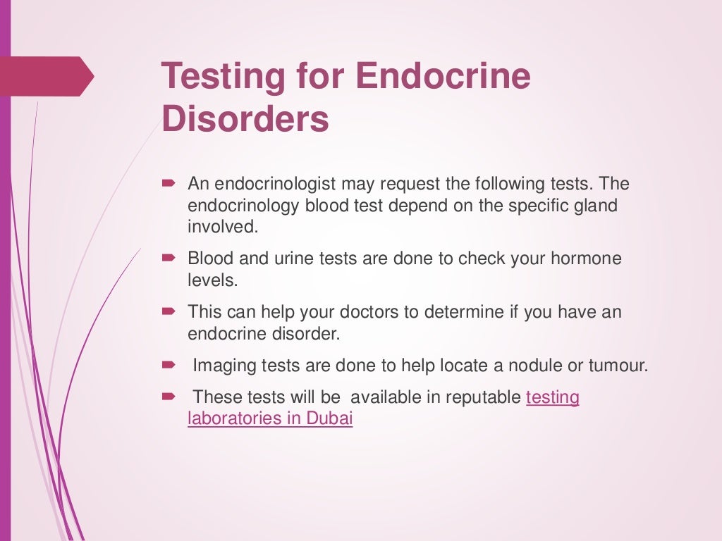 Types & Causes Of Endocrine Disorder