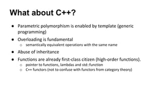 Types, classes and concepts | PPT