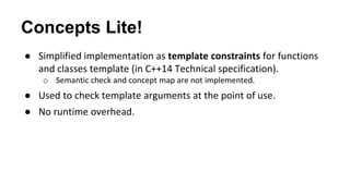 Types, classes and concepts | PPT