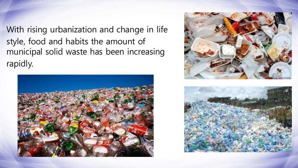 Types & collection of solid wastes