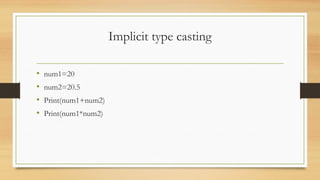 types conversion in python with exa.pptx