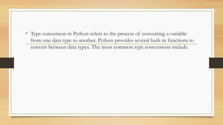 types conversion in python with exa.pptx