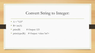 types conversion in python with exa.pptx