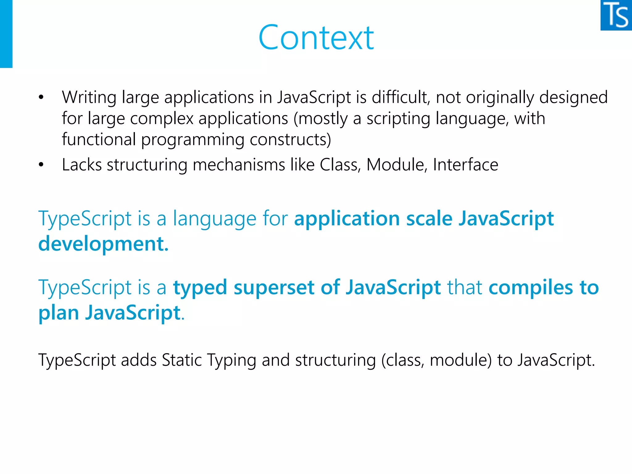 TypeScript Overview | PPT