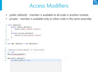 TypeScript Overview | PPTX