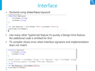 TypeScript Overview | PPTX