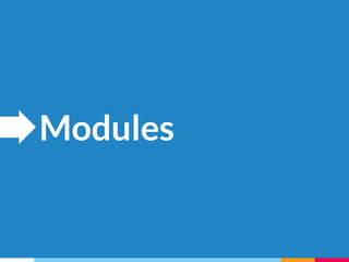 Modules
 