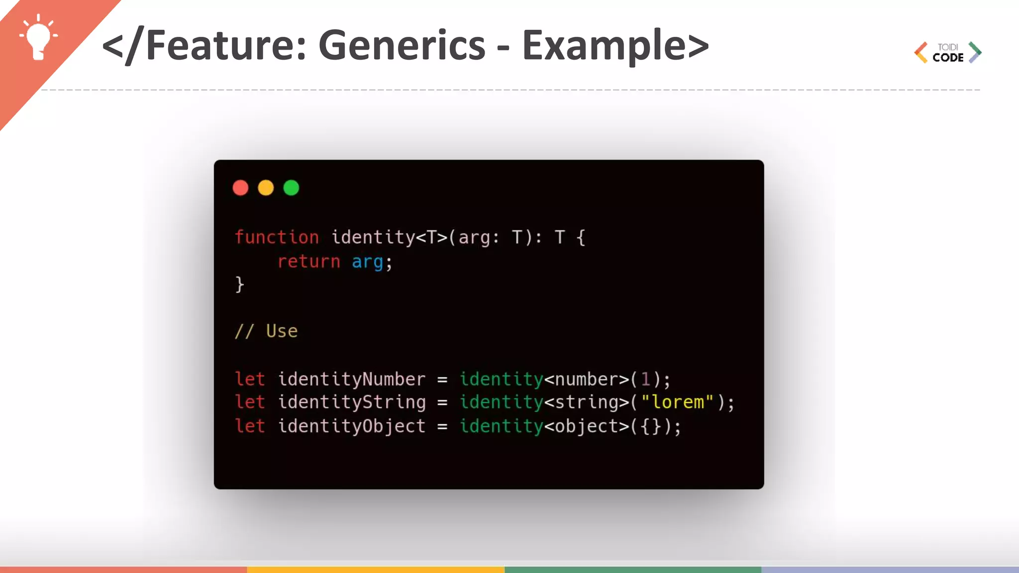 </Feature: Generics - Example> 