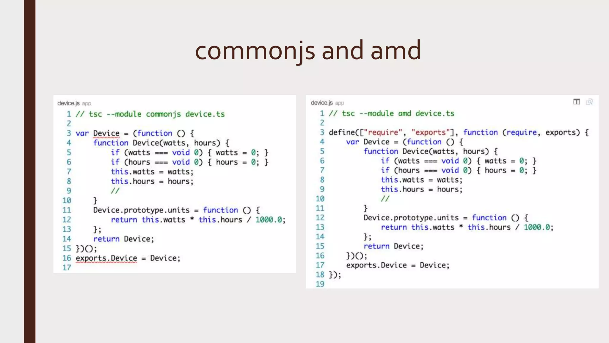commonjs and amd 