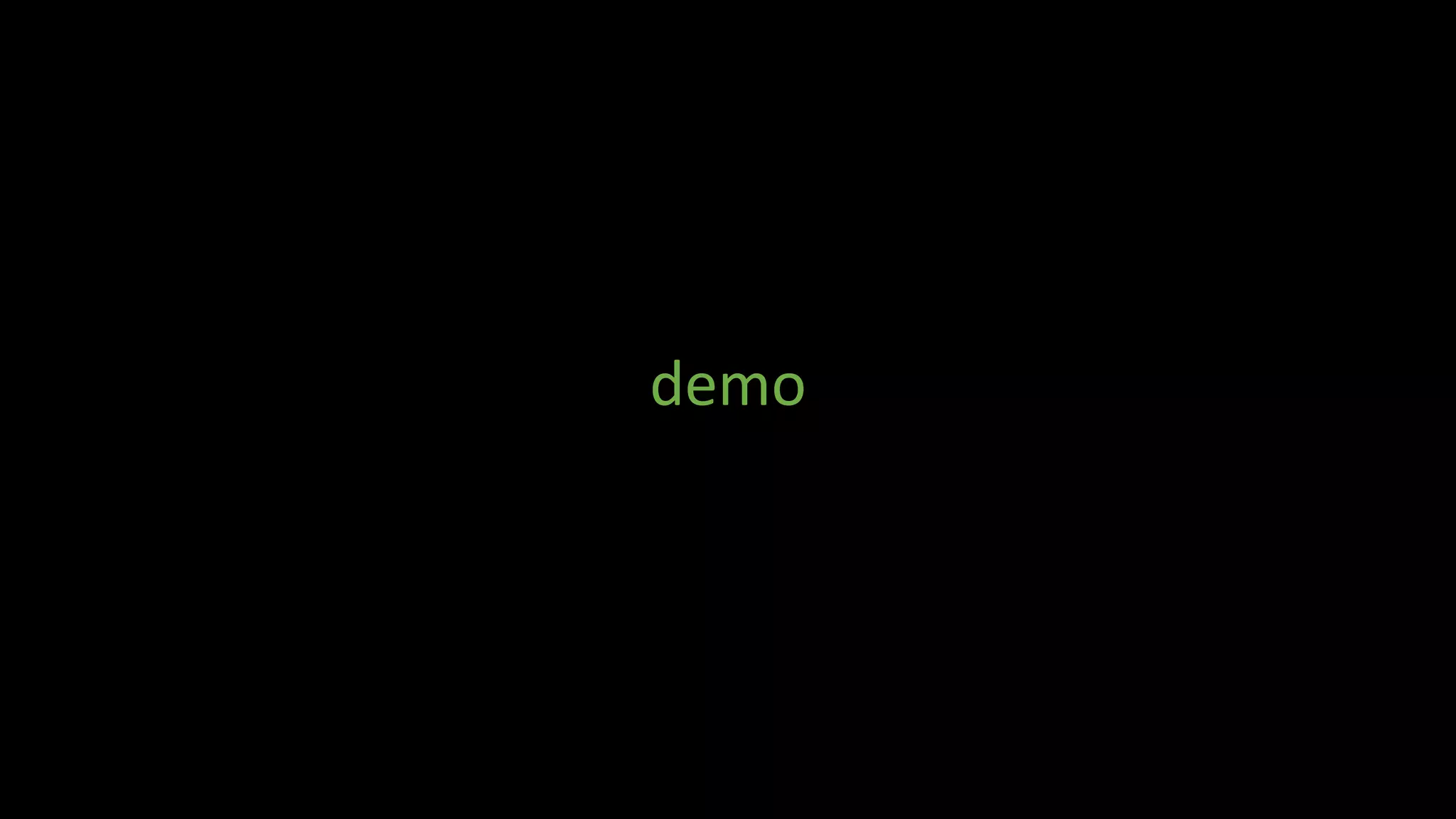 demo
 