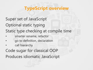 TypeScript: What to do with types in JavaScript | PPT