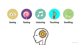 ListeningTastingSeeing Touching Smelling
@fvcproductions
 