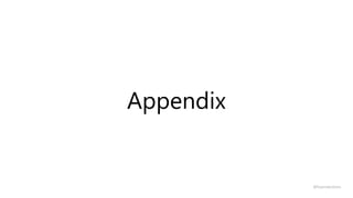 Appendix
@fvcproductions
 