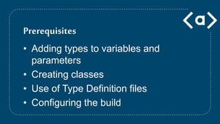 TypeScript: Beyond The Basics | PPT
