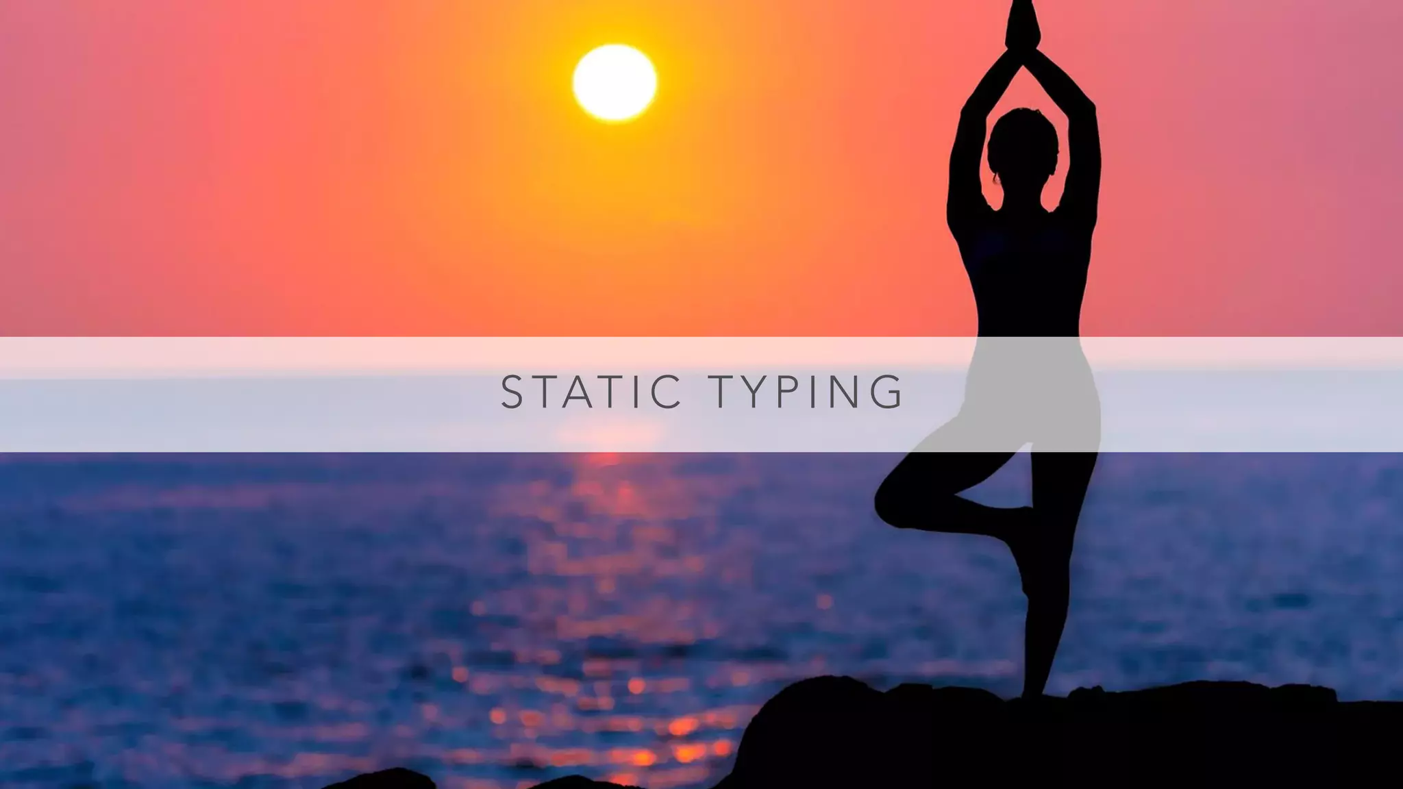 S TAT I C T Y P I N G
 