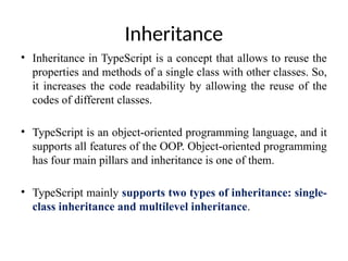 TypeScript Unit2 its covers basic of TS, | PPTX