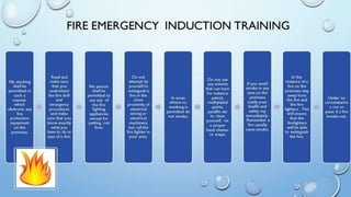 Types of Induction Training in the Health and Safety Sector | PPTX