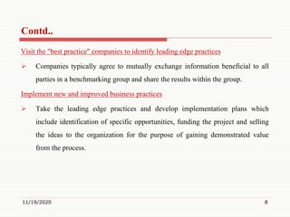 Types of Benchmarking in Total Quality Management | PDF