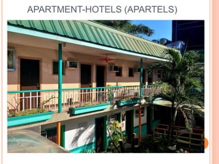 APARTMENT-HOTELS (APARTELS)
 