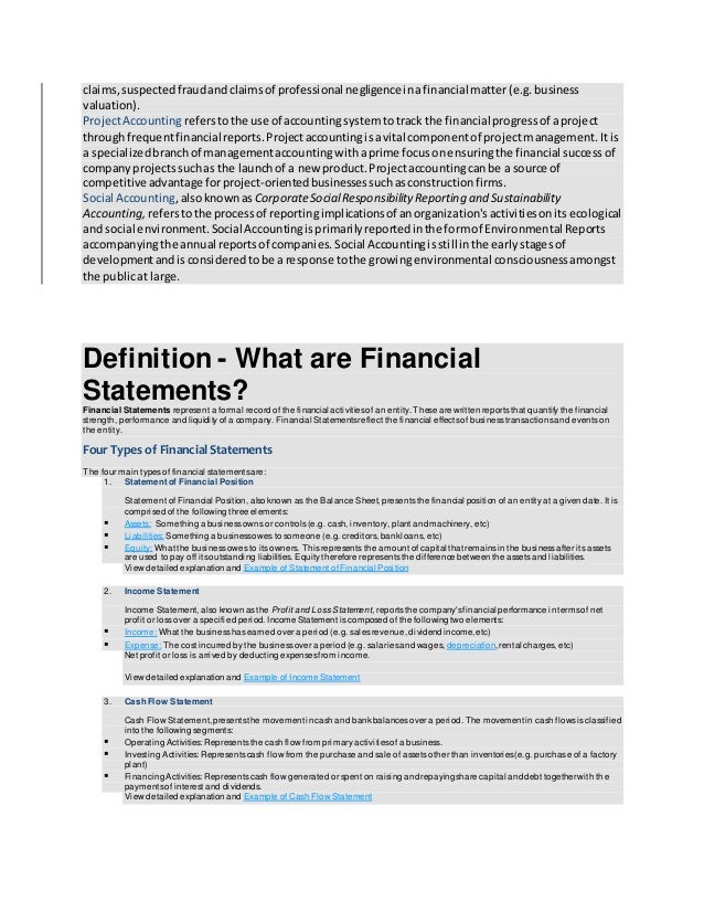 types of accounting the balance sheet is composed of the following types of accounts
