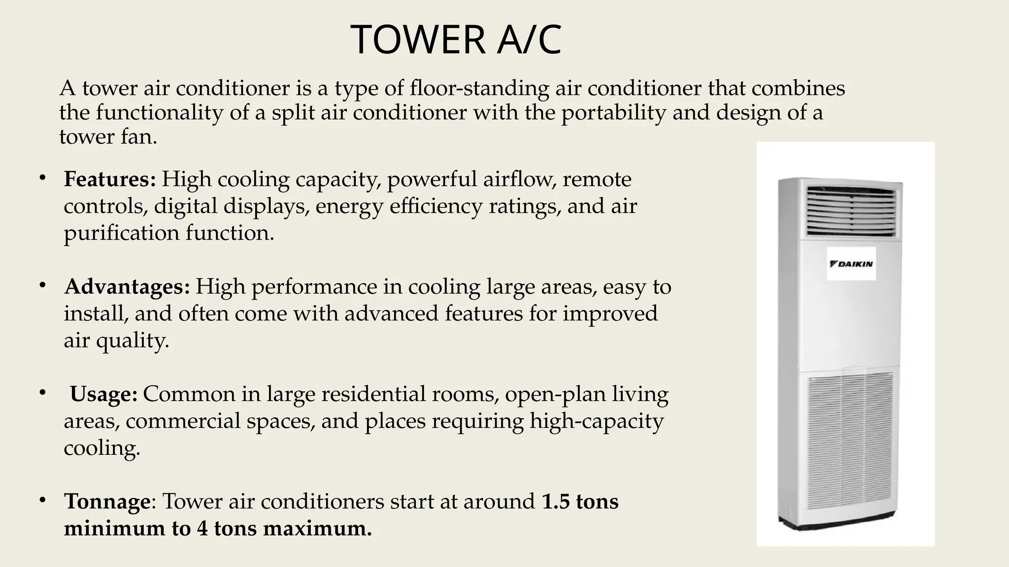 types of ac system and its different types | PPTX