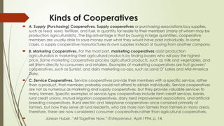 Purchasing Cooperatives Examples Types of Agribusiness in the Philippines.pptx