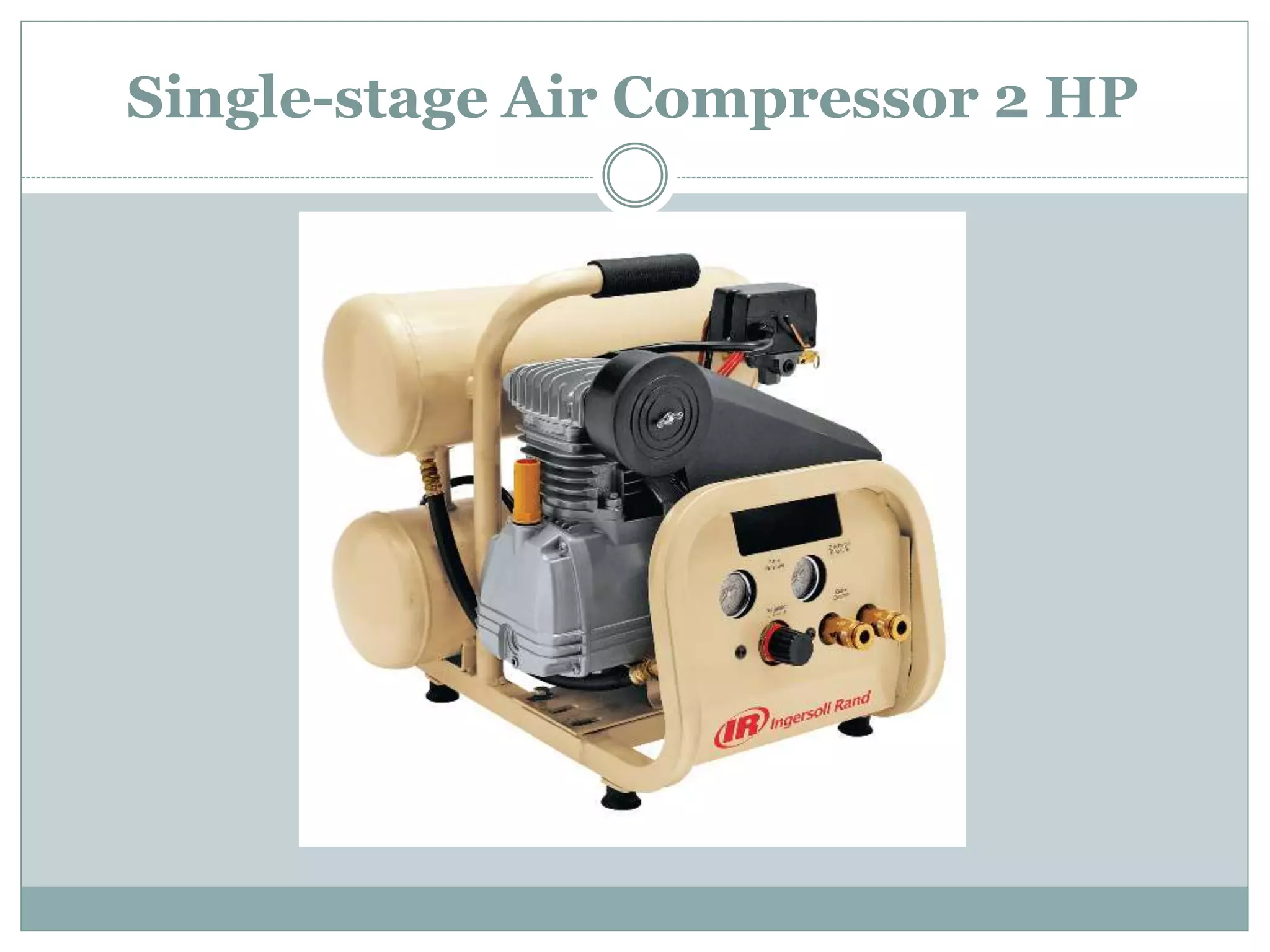 Single-stage Air Compressor 2 HP