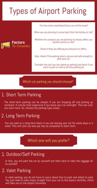 Types of Airport Parking